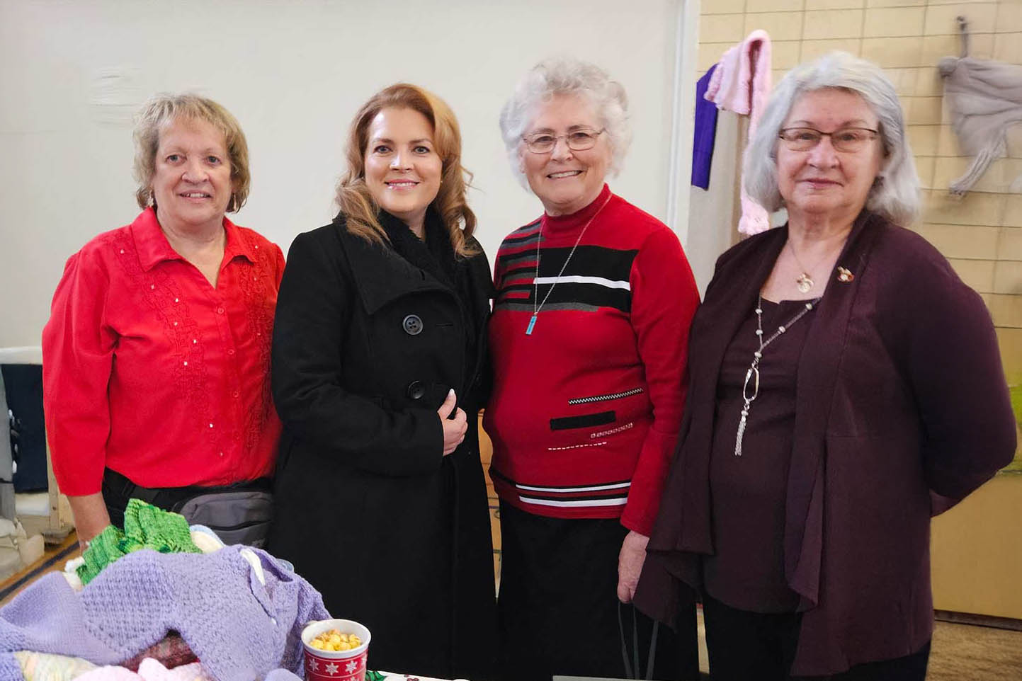 Geneviève Hébert présente au marché de Noël de Waterville